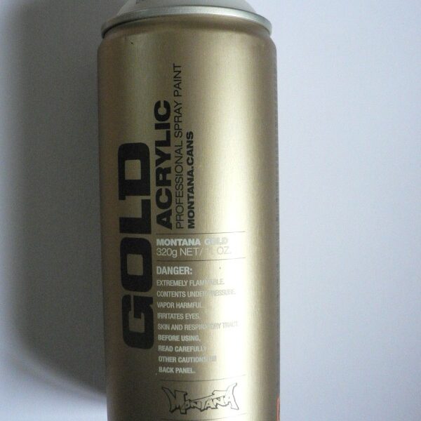 Gold Acrylic blanke lak (voor decal papier)